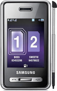 Samsung D980 Dual Sim Price in Pakistan