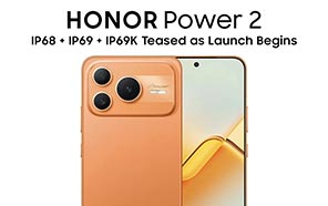 Honor Power 2 Teaser Dropped with IP68, IP69, and IP69K Ratings; Launch Underway