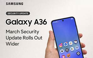Samsung Galaxy A36 Picks Up March 2026 Security Update in More Regions 
