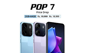 Tecno Pop 7 (2/64GB) Now Offers Rs 1,000 Discount While Purchasing it in Pakistan 