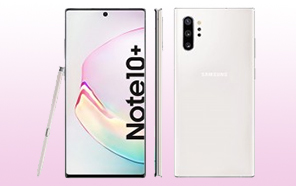 Samsung Galaxy Note 10+ Leaked in new Aura White color ahead of the Official Launch 