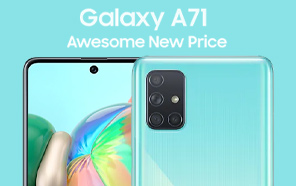 Samsung Galaxy A71 Price in Pakistan Slashed by Rs 4,000, now Available at Rs 67,999 