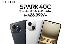 Tecno Spark 40C Now Available in Pakistan with FreeLink Calls & Infrared Remote 