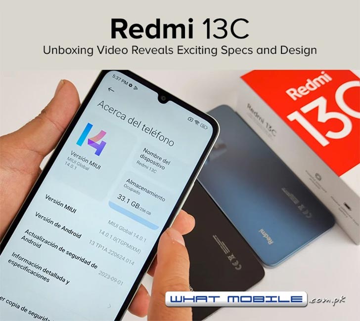 Xiaomi Redmi 13C - Full phone specifications