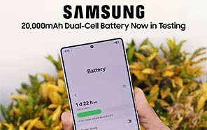 Samsung Reportedly Testing Dual-Cell 20,000mAh Battery for Future Galaxy Devices 