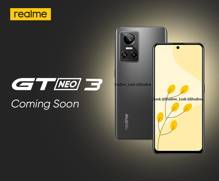 Realme GT Neo 3 is Launching Later this Year; A Foldable and Under