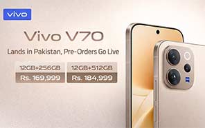 Vivo V70 Opens Pre-orders in Pakistan with Two Variants, ZEISS Cameras & Metal Design 