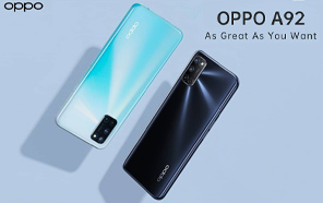 Oppo A92 Spotted on Indonesian Online Store Revealing Complete Specs, Price and Official Renders 