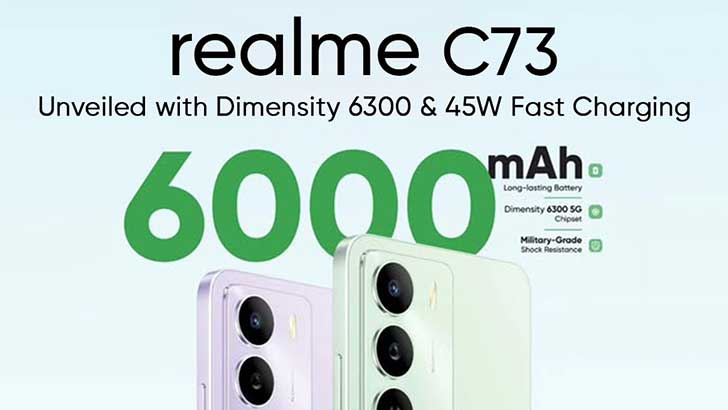 Realme C73 5G Smartphone