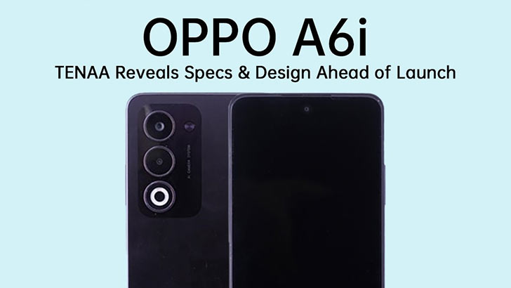 Oppo A6i 5G Design