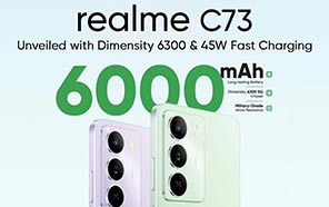 Realme C73 5G Unveiled with Powerful Specs, 6000mAh Battery, and IP64 Rating