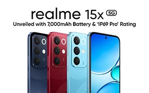 Realme 15x Launches with 144Hz Display, Massive Battery & IP69 Shock-Proof Design 