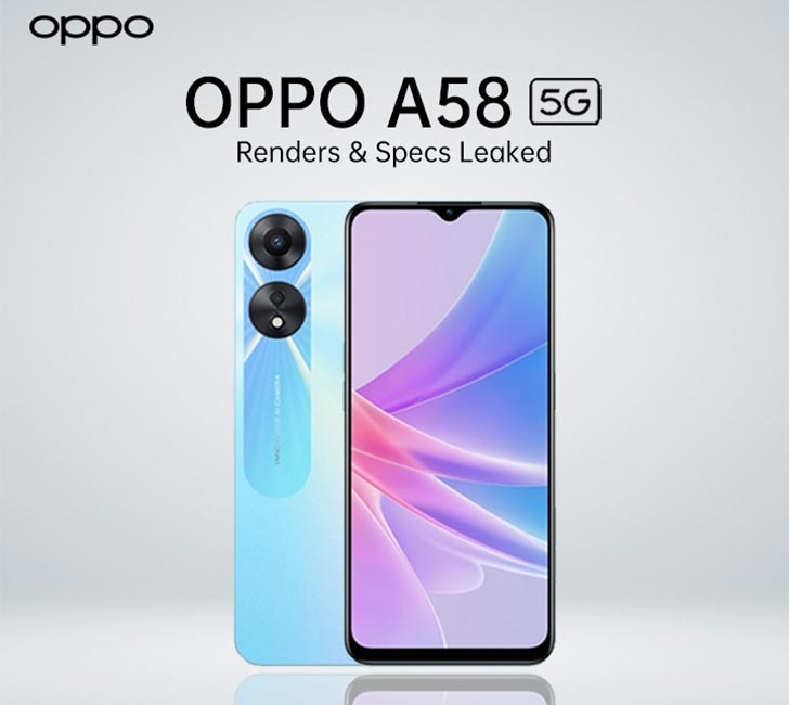 OPPO A58 5G Price in Pakistan, OPPO A58, A58 OPPO