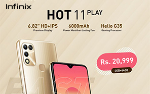 Infinix Hot 11 Play is Now Available in Pakistan; Huge Display and Monster Battery 