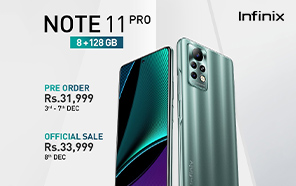Infinix Note 11 Pro Launched in Pakistan; Gaming Chip, 33W Charging, and 120Hz Screen 