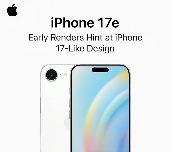 IPhone 17e Early Renders Reveal A Design Closely Matching The Base 