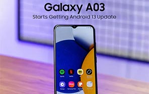 Samsung Galaxy A03 Updates OS to Android 13 x OneUI 5.0; Adds Multiple New Features   