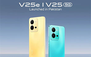 Vivo V25 Series Launched in Pakistan; Stellar AMOLED 90Hz Displays, MTK chips, 64MP Cams, & more   
