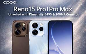 Oppo Reno 15 Pro | 15 Pro Max Global Launch Kicks Off with Dimensity 8450 & 200MP Camera