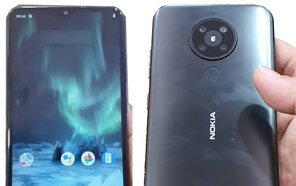 Nokia 5.2 Captured in Live Shots; Reveal a Quad-camera Setup and Notched Display  