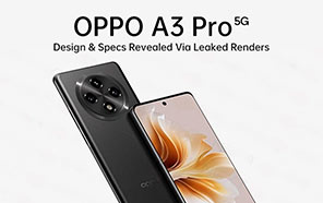 OPPO A3 Pro 5G Leaked Renders Unveil Circular Camera Design and Slim Chassis