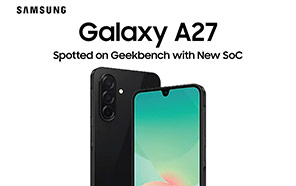 Samsung Galaxy A27 Visits Geekbench While Leak Reveals Camera Upgrade