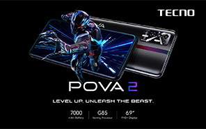 Tecno Pova 2 is Coming Soon as a Value Gaming Phone; Announced with a 1080P Screen and 7000 mAh Battery 