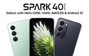Tecno Spark 40 Series Unveiled with Two Premium Devices & One Wallet-Friendly Option 