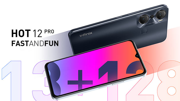 Infinix Hot 12 Pro Unveiled Featuring 90Hz display, 5,000mAh Battery ...