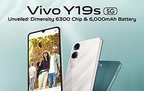 Vivo Y19s 5G Unveiled with Faster Dimensity 6300 Chip and 6000mAh Battery