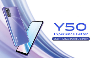 Vivo Y50 Promotional Poster Leaked, Shows Off a Punch-hole Design and a Quad-camera 
