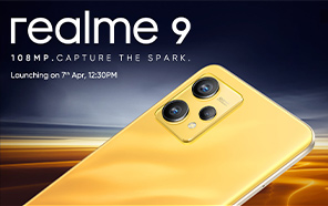 Realme 9 4G to Go Official on April 7 with 108MP Samsung Camera 