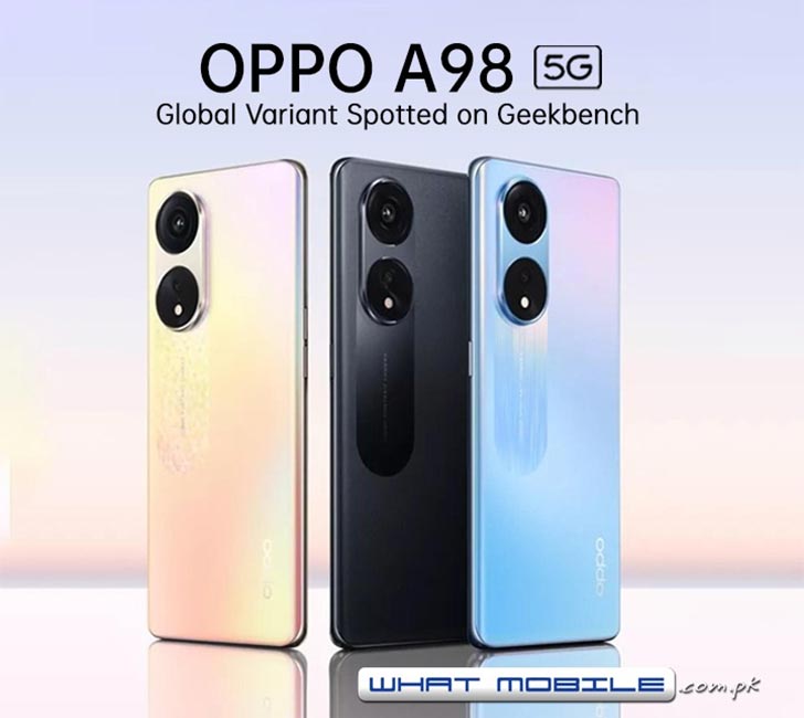 Oppo A98 5G Global Variant Marks an Entry on Geekbench; Confirms
