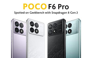 Xiaomi Poco F6 Pro Geekbench Listing in Sight; Snapdragon 8 Gen 2 with 16GB RAM