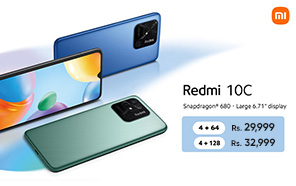 Xiaomi Redmi 10C Launches in Pakistan with 6.7-inch Display, Snapdragon 680, and 5,000mAh battery 