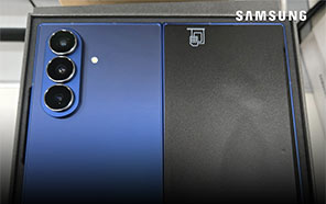 Galaxy Z Fold 7 Appears in Hands-on Leak with Blue Color & Refined Design