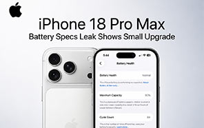 Apple iPhone 18 Pro Max Leaked with Exact Battery Specs; Expect Modest Upgrade