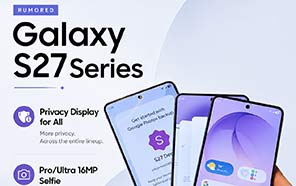Galaxy S27 Series to Feature Privacy Display Across the Board; S27 Ultra & Pro Get 16MP Selfie