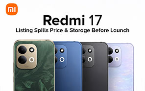 Xiaomi Redmi 17 4G Retail Listing Pops Up in Europe with Storage Options and Price