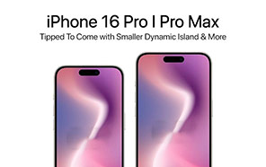 Apple iPhone 16 Pro & Pro Max Might Feature Bigger Displays with Smaller Dynamic Island  