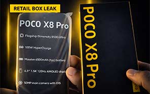 Poco X8 Pro 5G Leaked Retail Packaging Confirms Dimensity 8500 Ultra & 6500mAh Battery