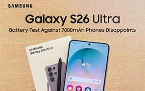 Galaxy S26 Ultra Battery Endurance Tested Against 7,000mAh Phones, Results Disappoint 
