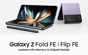 Samsung Galaxy Z Fold FE and Z Flip FE Leaked with Memory and Chipset Details 