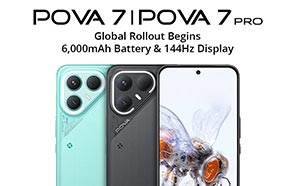 Tecno Pova 7 & Pova 7 Pro Global Rollout Begins with 6000mAh Battery, 144Hz Display