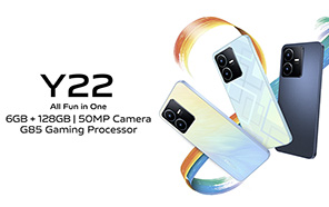Vivo Y22 Goes Official with Helio G85, a 90Hz display, and 50MP Main Camera 