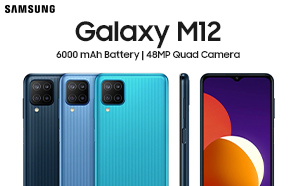 Samsung Galaxy M12 Announced with a 6000 mAh Battery and a 48MP Quad Camera 