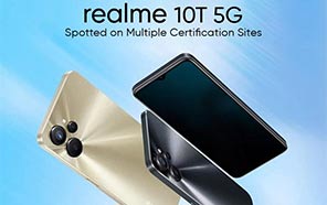 Realme 10T 5G seems Imminent for Launch; Spotted on the NBTC Database 
