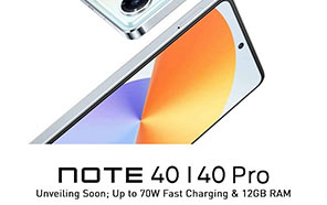 Infinix Note 40 Series Unveiling Soon; Up to 70W Fast Charging, 12GB RAM, and Helio G99  