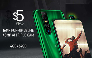 Infinix S5 Pro Goes Official with Pop-Up Selfie Camera; Meet the Cheapest Pop-Up-Toting Smartphone 