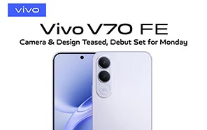 Vivo V70 FE Camera and Design Teased, Launch Officially Set for Next Monday